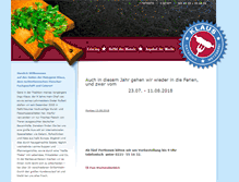 Tablet Screenshot of metzgerei-klaus.de